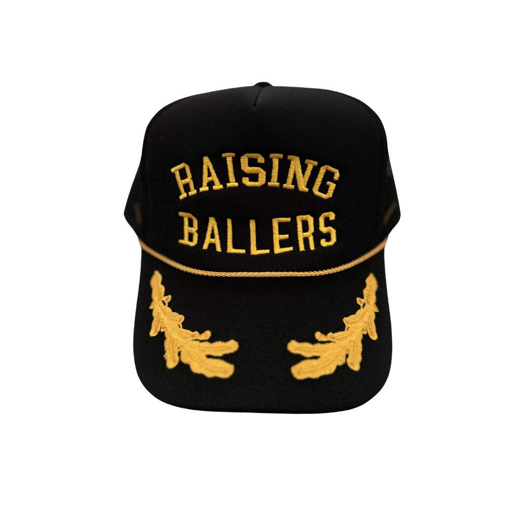 RAISING BALLERS - Black & Gold