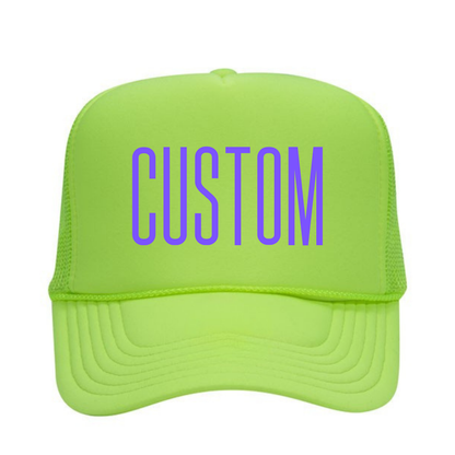 Rowdy Your Way - Custom Word Hat (NEON)
